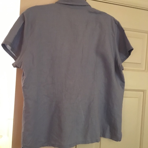 Bass Size XL Blue Button Down Shirt - Picture 3 of 3